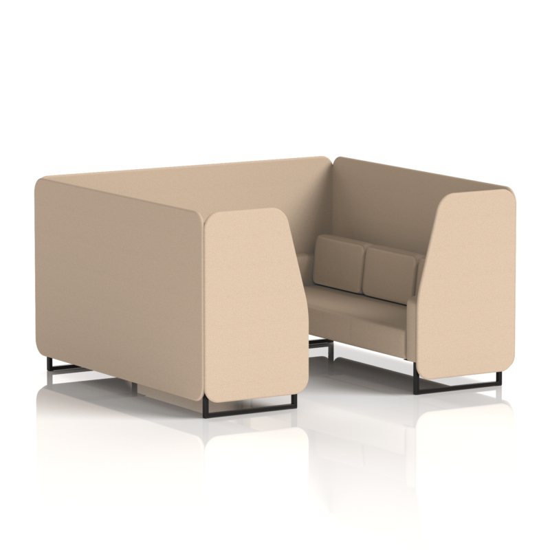 Brixworth Booth With Black Legs in Single Tone - Image 79