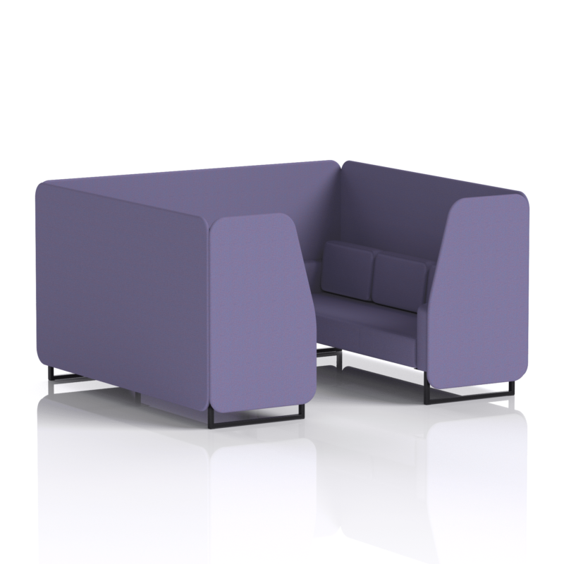 Brixworth Booth With Black Legs in Single Tone - Image 82