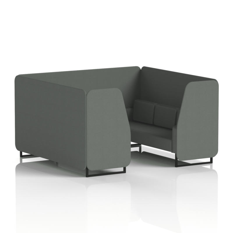Brixworth Booth With Black Legs in Single Tone - Image 86