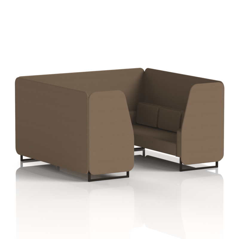 Brixworth Booth With Black Legs in Single Tone - Image 87