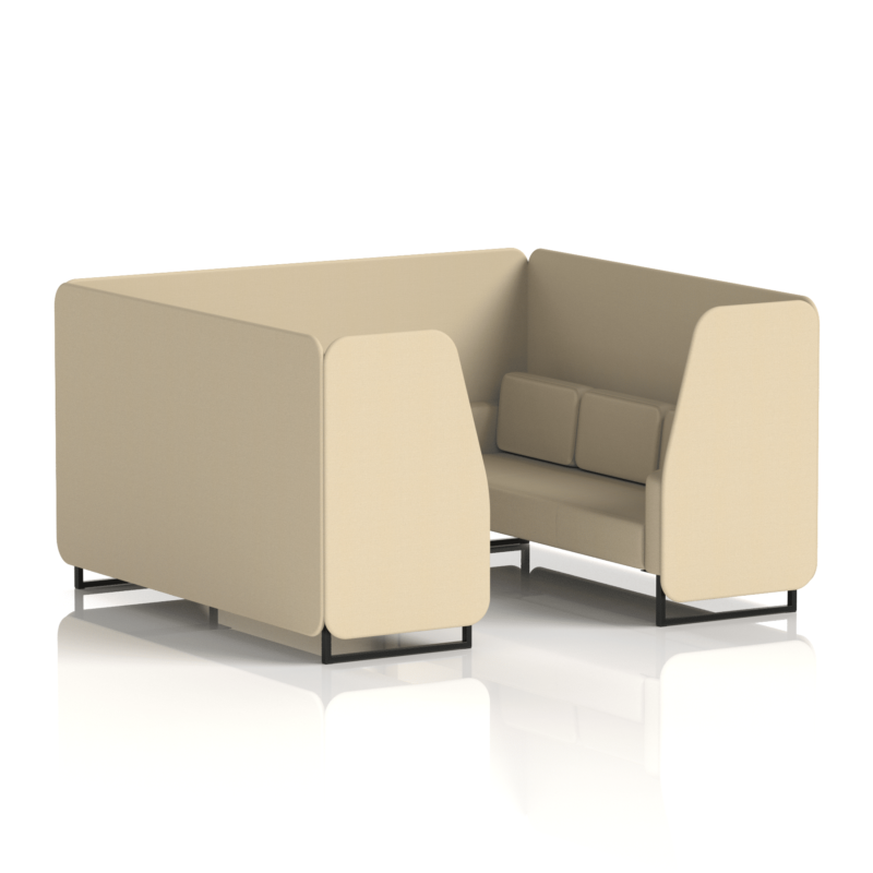 Brixworth Booth With Black Legs in Single Tone - Image 90