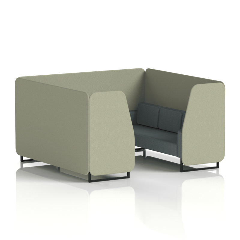 Brixworth Booth With Black Legs in Two Tone - Image 75