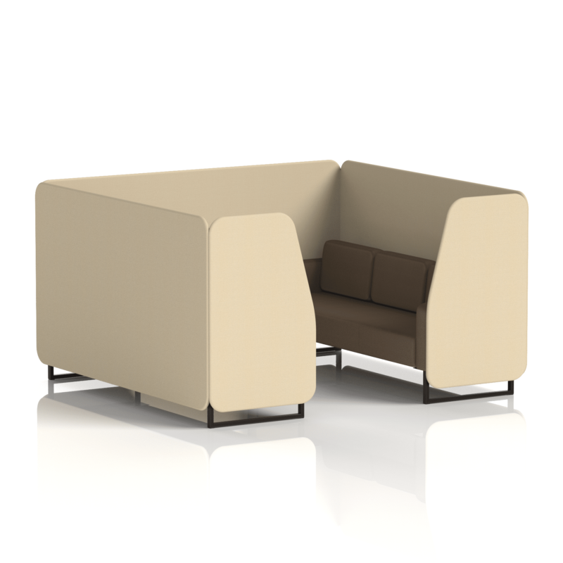 Brixworth Booth With Black Legs in Two Tone - Image 90
