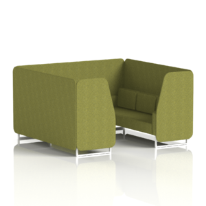 Brixworth Booth With White Legs in Single Tone - Image 64