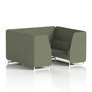 Brixworth Booth With White Legs in Single Tone - Image 74