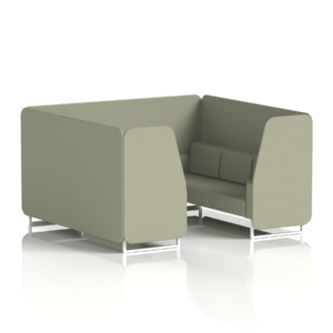 Brixworth Booth With White Legs in Single Tone - Image 75