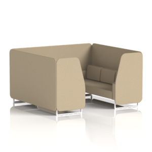 Brixworth Booth With White Legs in Single Tone - Image 77