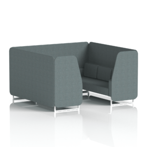 Brixworth Booth With White Legs in Single Tone - Image 78