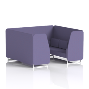 Brixworth Booth With White Legs in Single Tone - Image 82