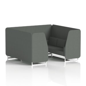 Brixworth Booth With White Legs in Single Tone - Image 86