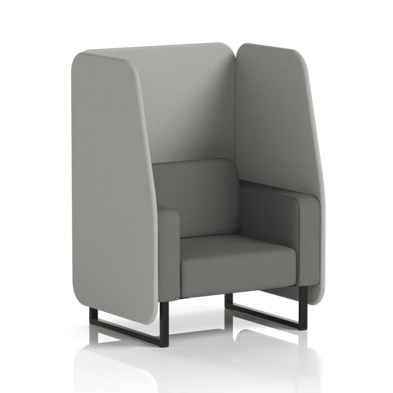 Brixworth Open Booth With Black Legs in Two Tone - Image 29