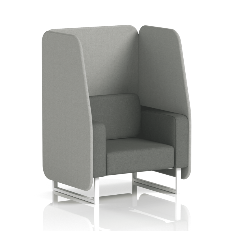 Brixworth Open Booth With White Legs in Two Tone - Image 29