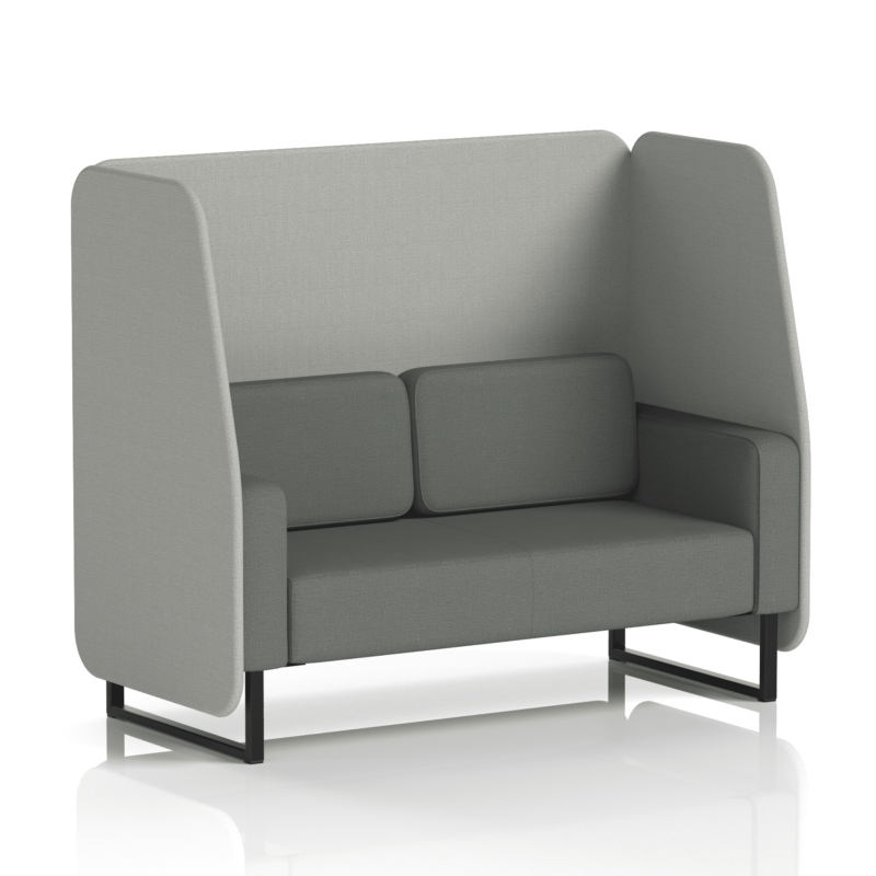 Brixworth Open Booth With Black Legs in Two Tone - Image 59