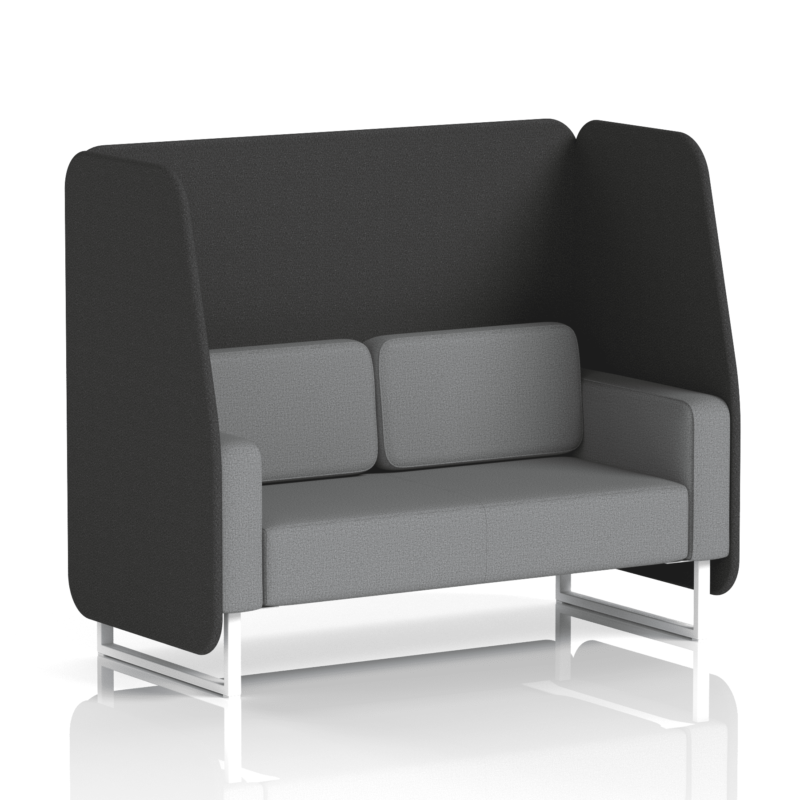 Brixworth Open Booth With White Legs in Two Tone - Image 52