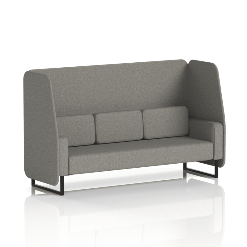 Brixworth Open Booth With Black Legs in Single Tone - Image 71