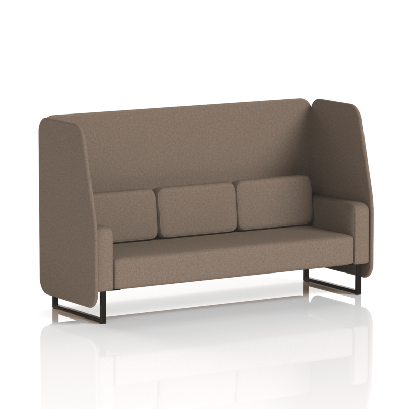 Brixworth Open Booth With Black Legs in Single Tone - Image 73