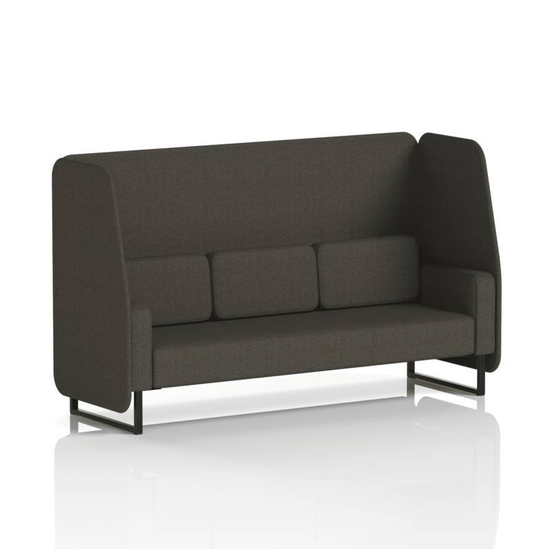 Brixworth Open Booth With Black Legs in Single Tone - Image 77
