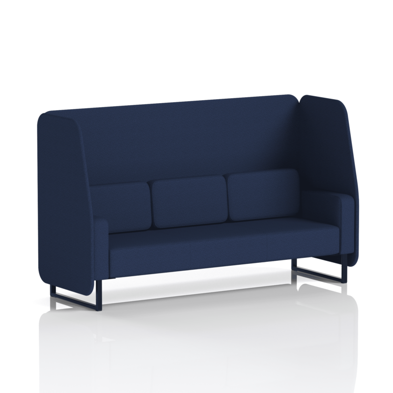 Brixworth Open Booth With Black Legs in Single Tone - Image 81