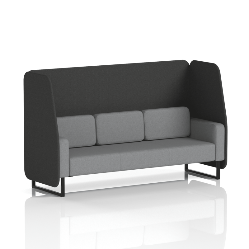 Brixworth Open Booth With Black Legs in Two Tone - Image 82