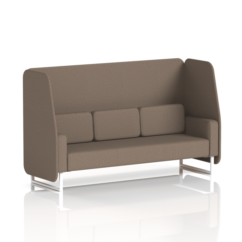 Brixworth Open Booth With White Legs in Single Tone - Image 73