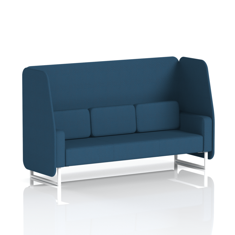 Brixworth Open Booth With White Legs in Single Tone - Image 89