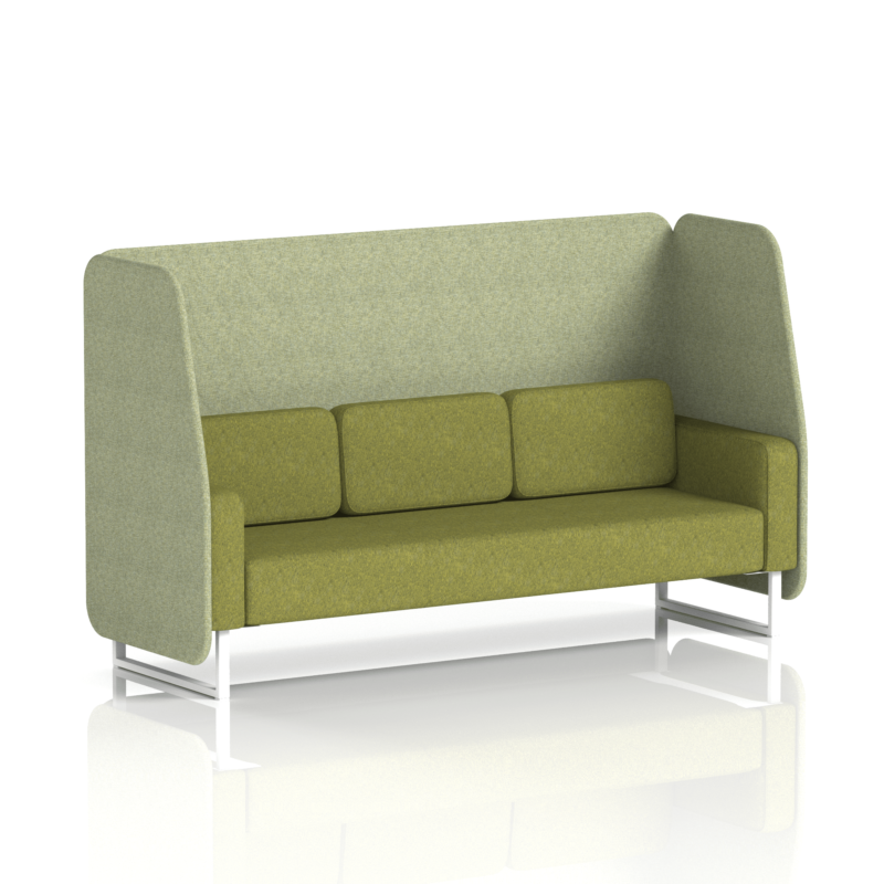 Brixworth Open Booth With White Legs in Two Tone - Image 62