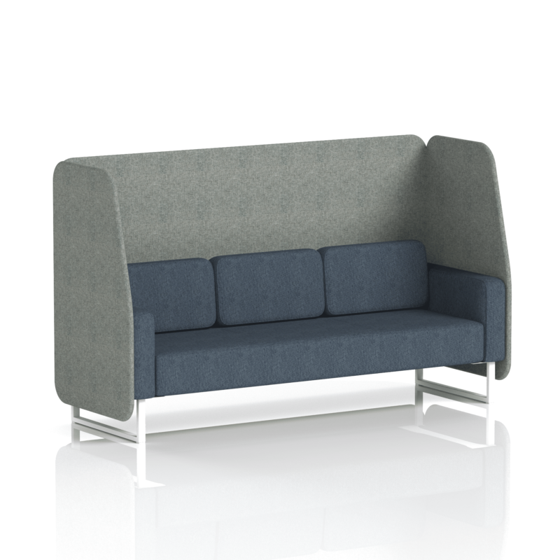 Brixworth Open Booth With White Legs in Two Tone - Image 66