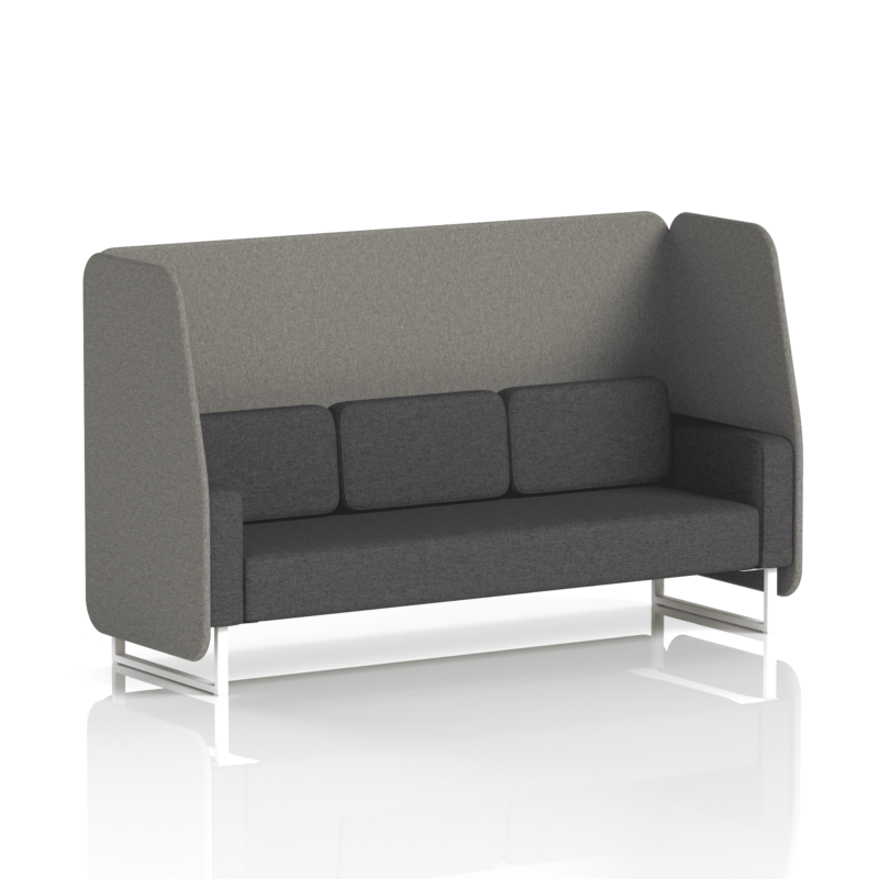 Brixworth Open Booth With White Legs in Two Tone - Image 71
