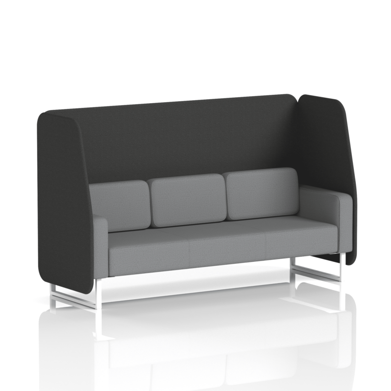 Brixworth Open Booth With White Legs in Two Tone - Image 82
