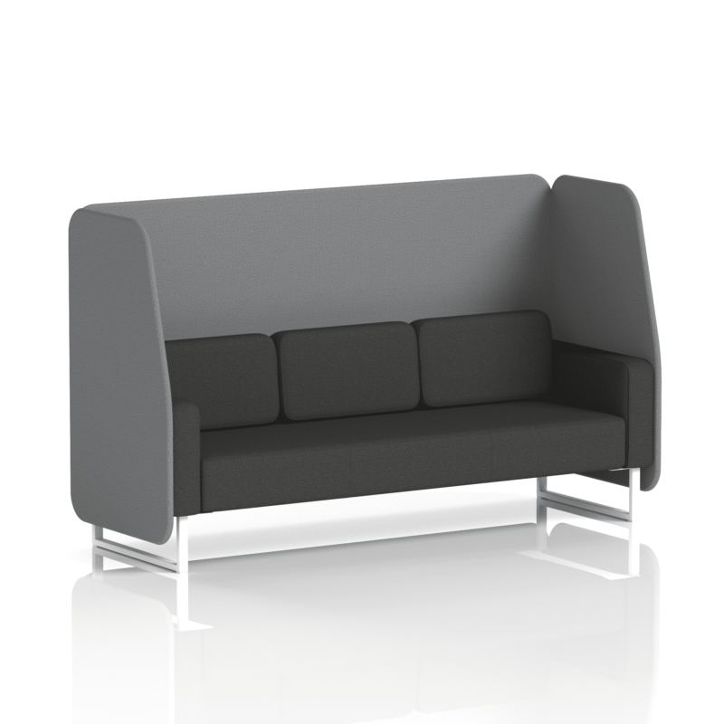 Brixworth Open Booth With White Legs in Two Tone - Image 84