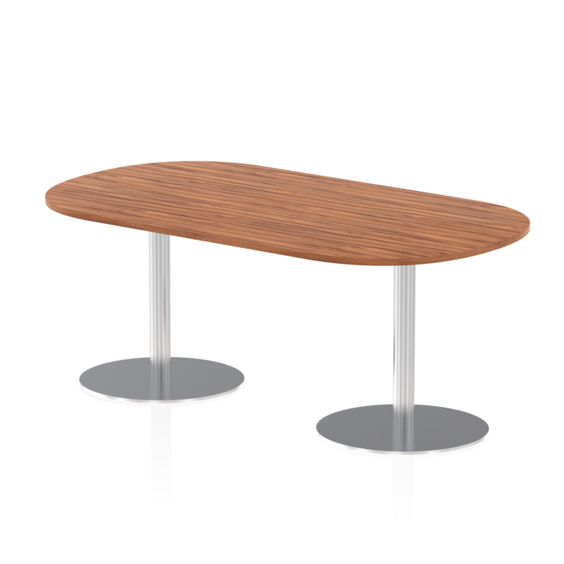 Italia Boardroom Table Silver Leg - Image 2