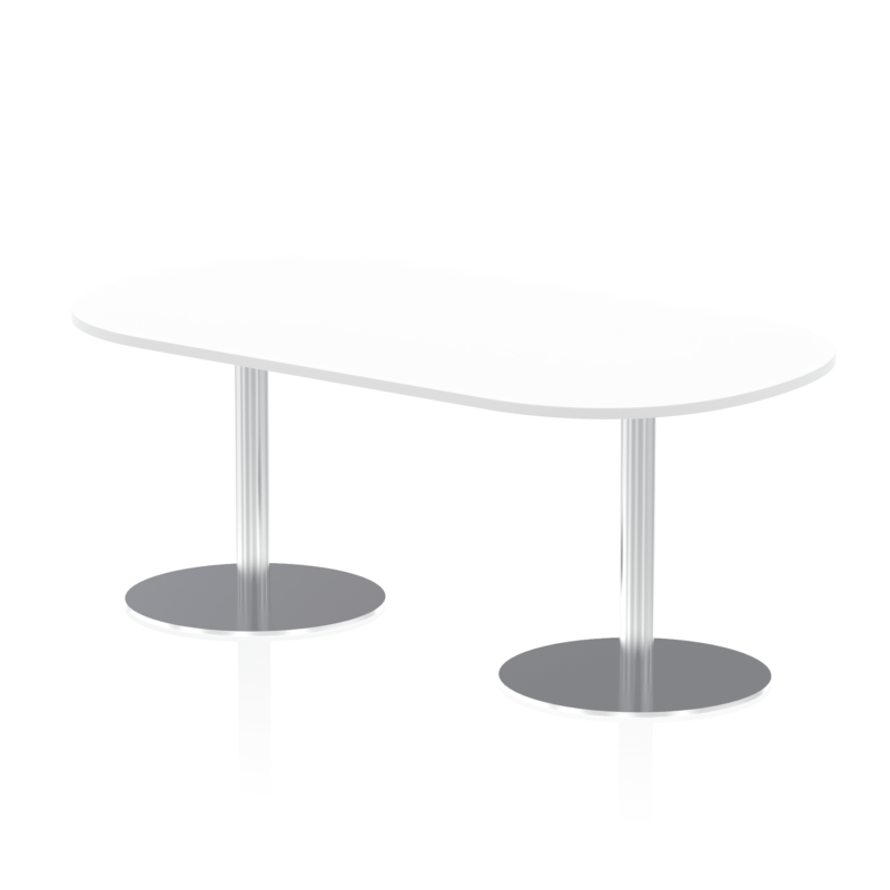 Italia Boardroom Table Silver Leg - Image 3