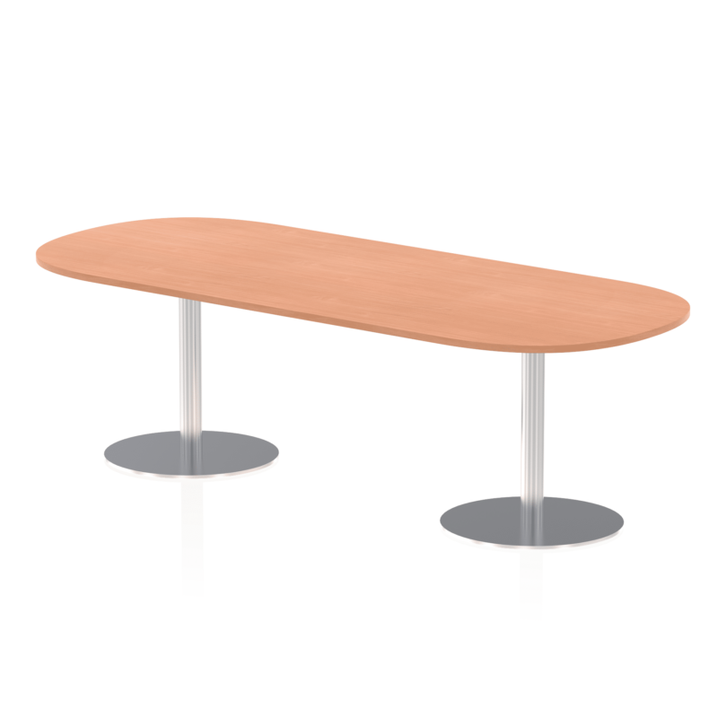 Italia Boardroom Table Silver Leg - Image 13