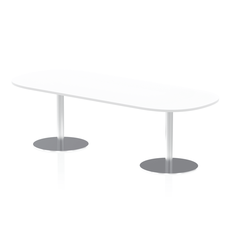 Italia Boardroom Table Silver Leg - Image 15