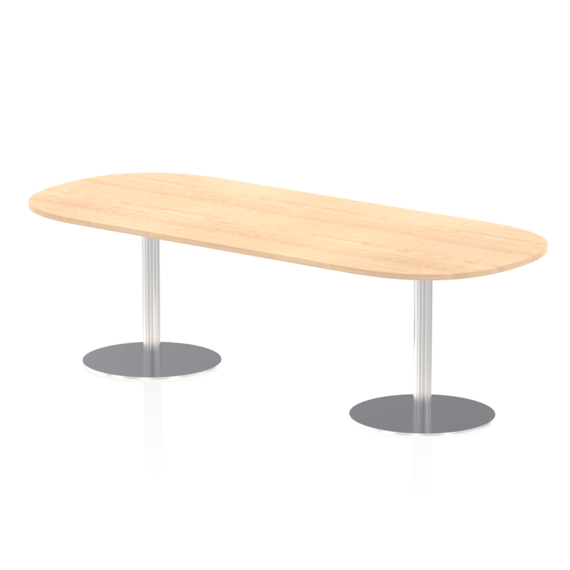 Italia Boardroom Table Silver Leg - Image 16