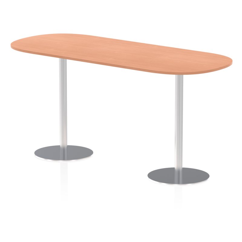 Italia Boardroom Table Silver Leg - Image 19