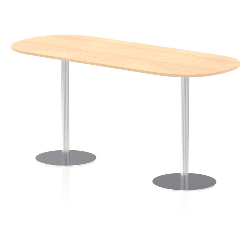 Italia Boardroom Table Silver Leg - Image 22