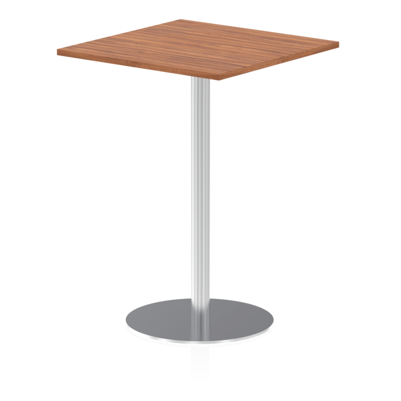 Italia Square Poseur Table Silver Leg - Image 20