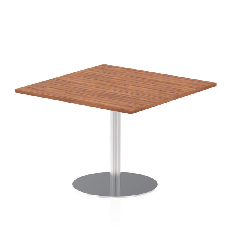 Italia Square Poseur Table Silver Leg - Image 26