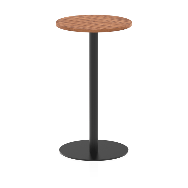 Italia Round Poseur Table Black Leg - Image 8