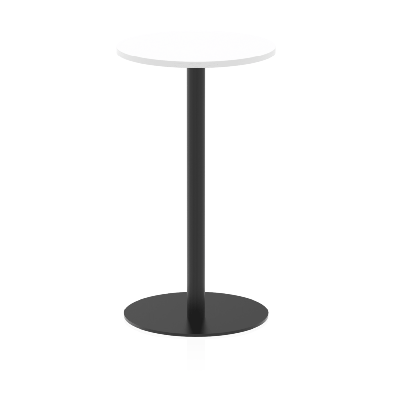 Italia Round Poseur Table Black Leg - Image 9