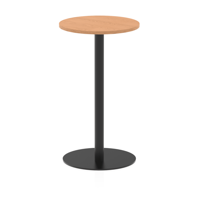 Italia Round Poseur Table Black Leg - Image 11
