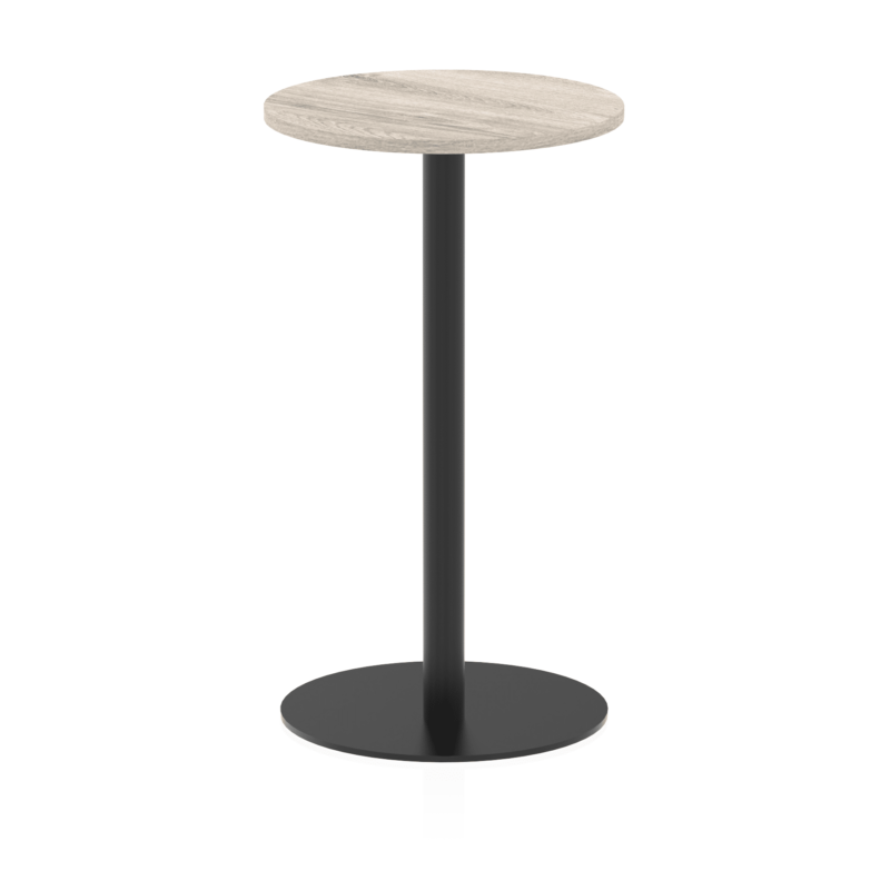 Italia Round Poseur Table Black Leg - Image 12