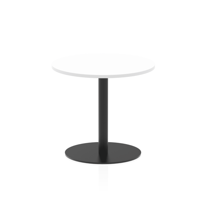 Italia Round Poseur Table Black Leg - Image 15