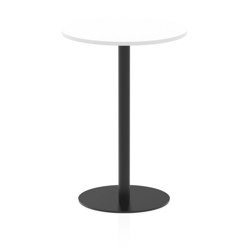 Italia Round Poseur Table Black Leg - Image 21
