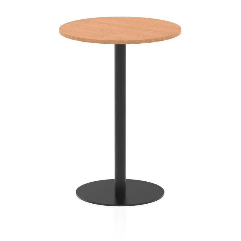 Italia Round Poseur Table Black Leg - Image 23