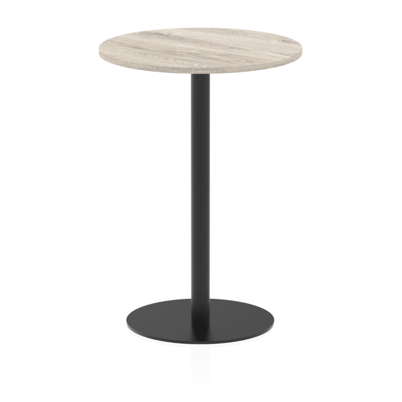 Italia Round Poseur Table Black Leg - Image 24