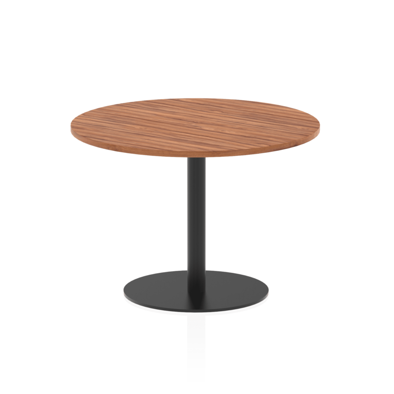 Italia Round Poseur Table Black Leg - Image 26