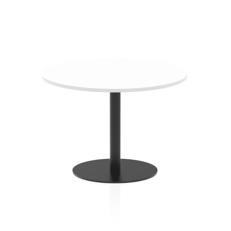 Italia Round Poseur Table Black Leg - Image 27