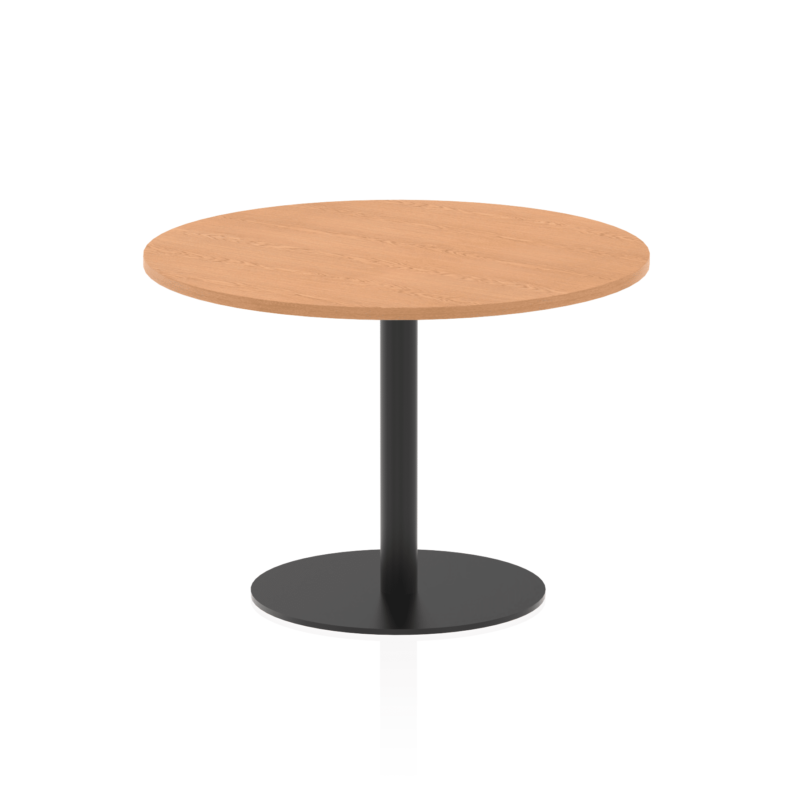 Italia Round Poseur Table Black Leg - Image 29